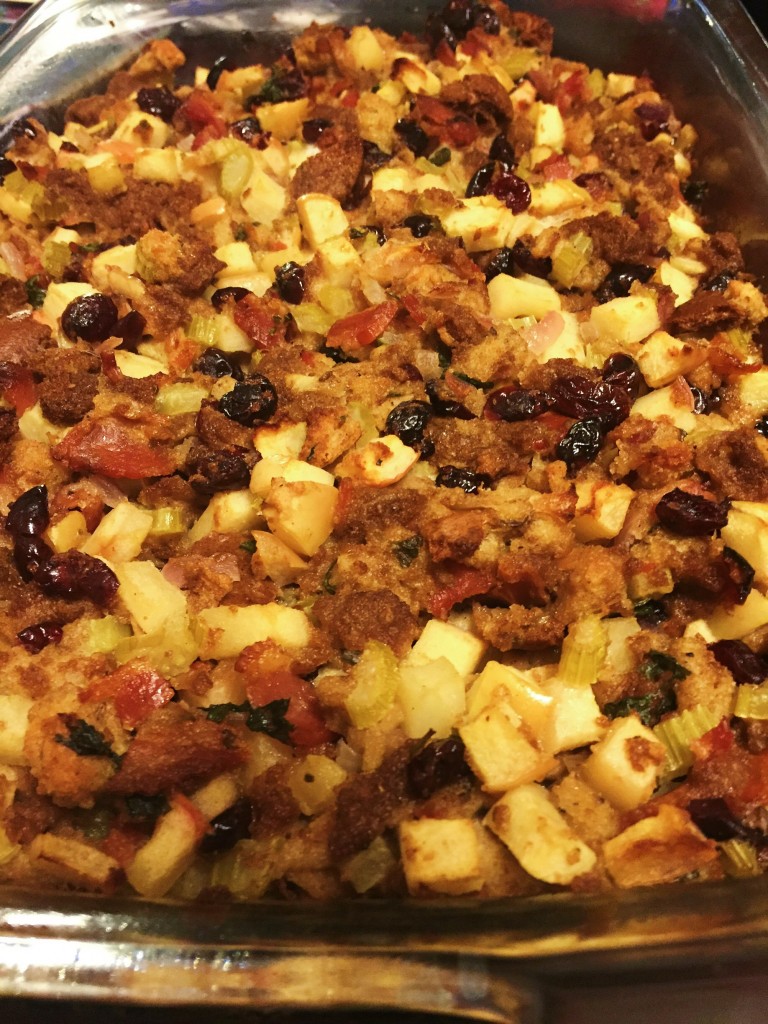 Klosterman's Rye Apple Bacon stuffing recipe - What Bri's Cooking