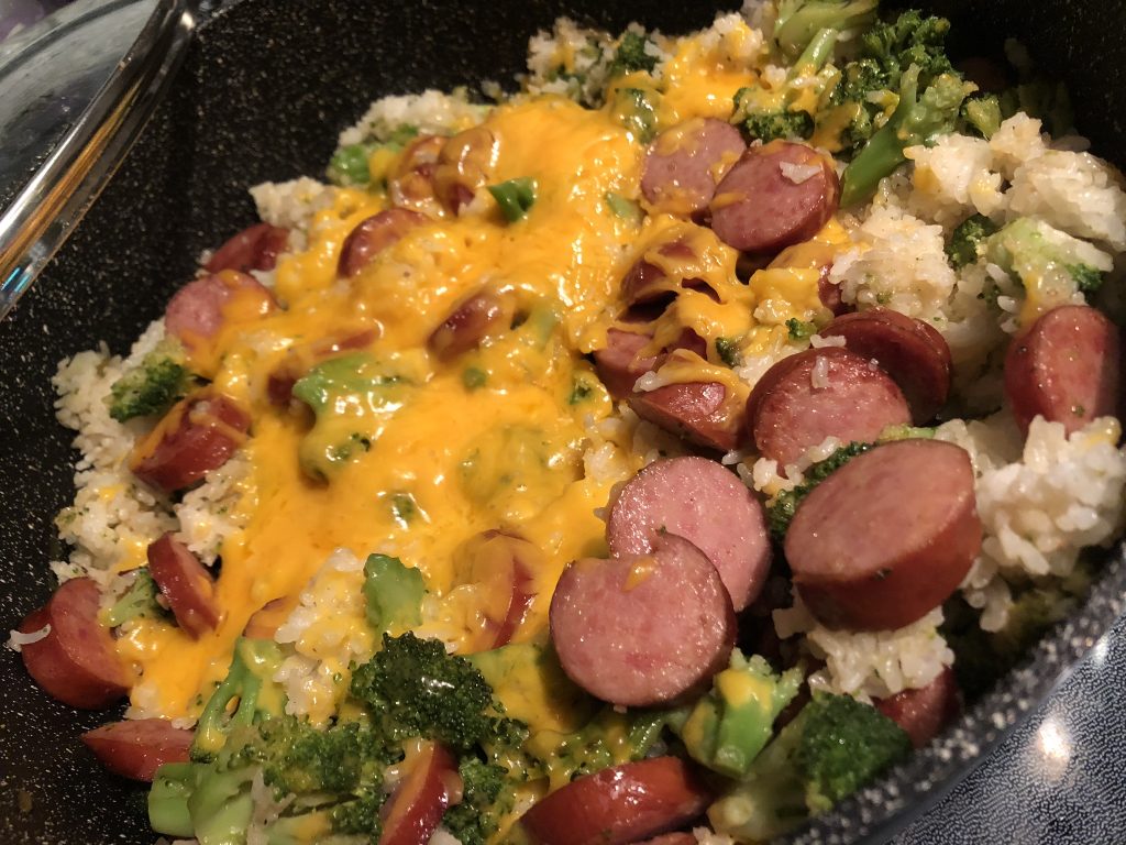 Smoked Sausage and Rice One Skillet Recipe What Bri's Cooking